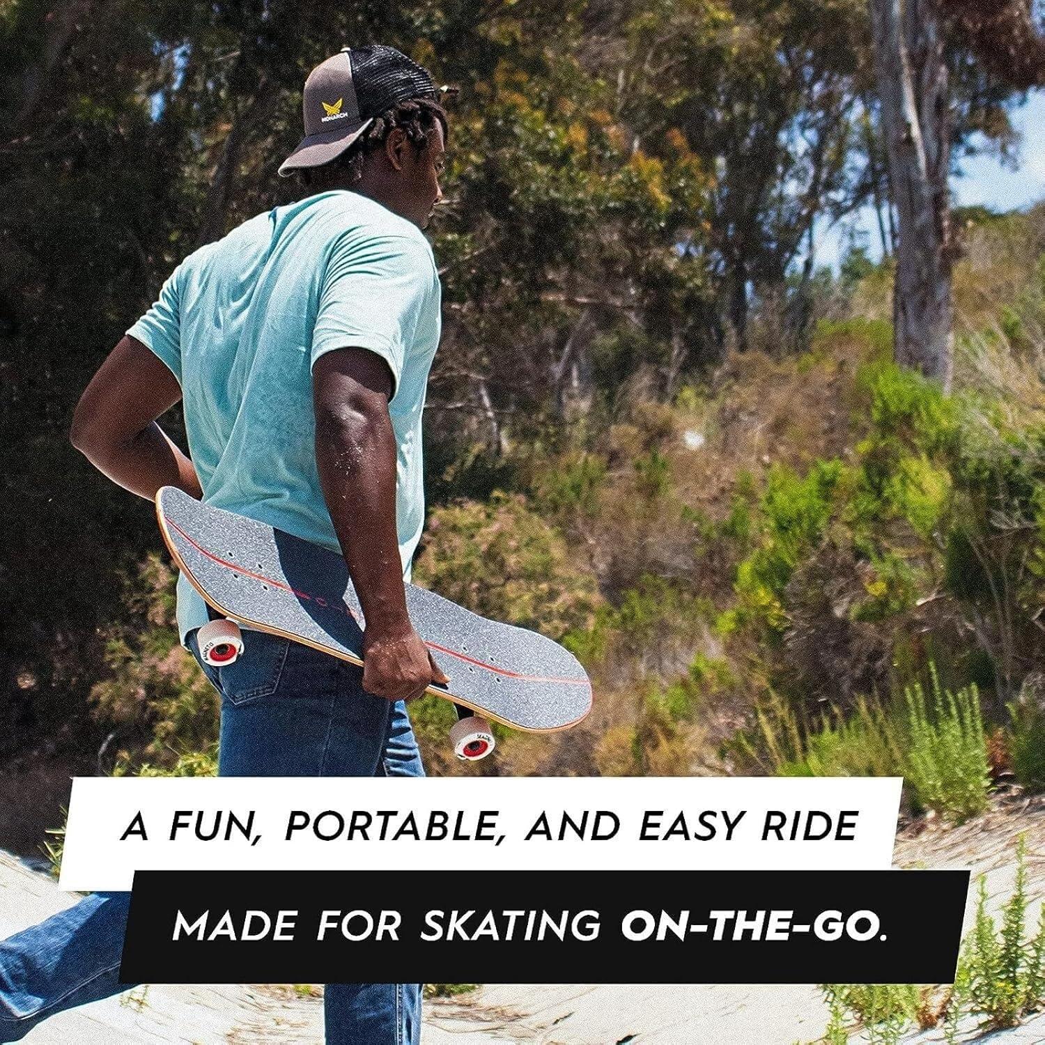 image:imageMagneto SUV Skateboards  Fully Assembled Complete 31 x 85 Standard Size  7 Layer Canadian Maple Deck  Designed for All Types of Riding Kids Adults Teens Men Women Boys Girls  Free Skate Tool