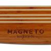 image:imageMagneto Longboards Bamboo Longboards for Cruising Carving FreeStyle Downhill and Dancing Bamboo Drop amp Fiberglass Through LongboardBrown