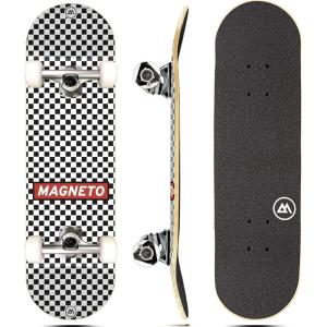 image:imageMagneto Complete Cruiser Starter SkateboardCheckered