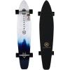 image:imageMagneto 44 inch Kicktail Cruiser Longboard Skateboard  Bamboo and Hard Maple Deck  Made for Adults Teens and KidsBlue Fog