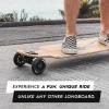 image:imageGlider Collection  40 x 925  Premium Longboard Skateboard  Large 100mm Wheels  Bamboo Deck with Hard Maple Core  Cruiser Carver  Fully Assembled for Beginners Adults Teens  Free Skate Tool