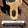 image:imageGlider Collection  40 x 925  Premium Longboard Skateboard  Large 100mm Wheels  Bamboo Deck with Hard Maple Core  Cruiser Carver  Fully Assembled for Beginners Adults Teens  Free Skate Tool