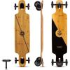 image:imageGlider Collection  40 x 925  Premium Longboard Skateboard  Large 100mm Wheels  Bamboo Deck with Hard Maple Core  Cruiser Carver  Fully Assembled for Beginners Adults Teens  Free Skate Tool